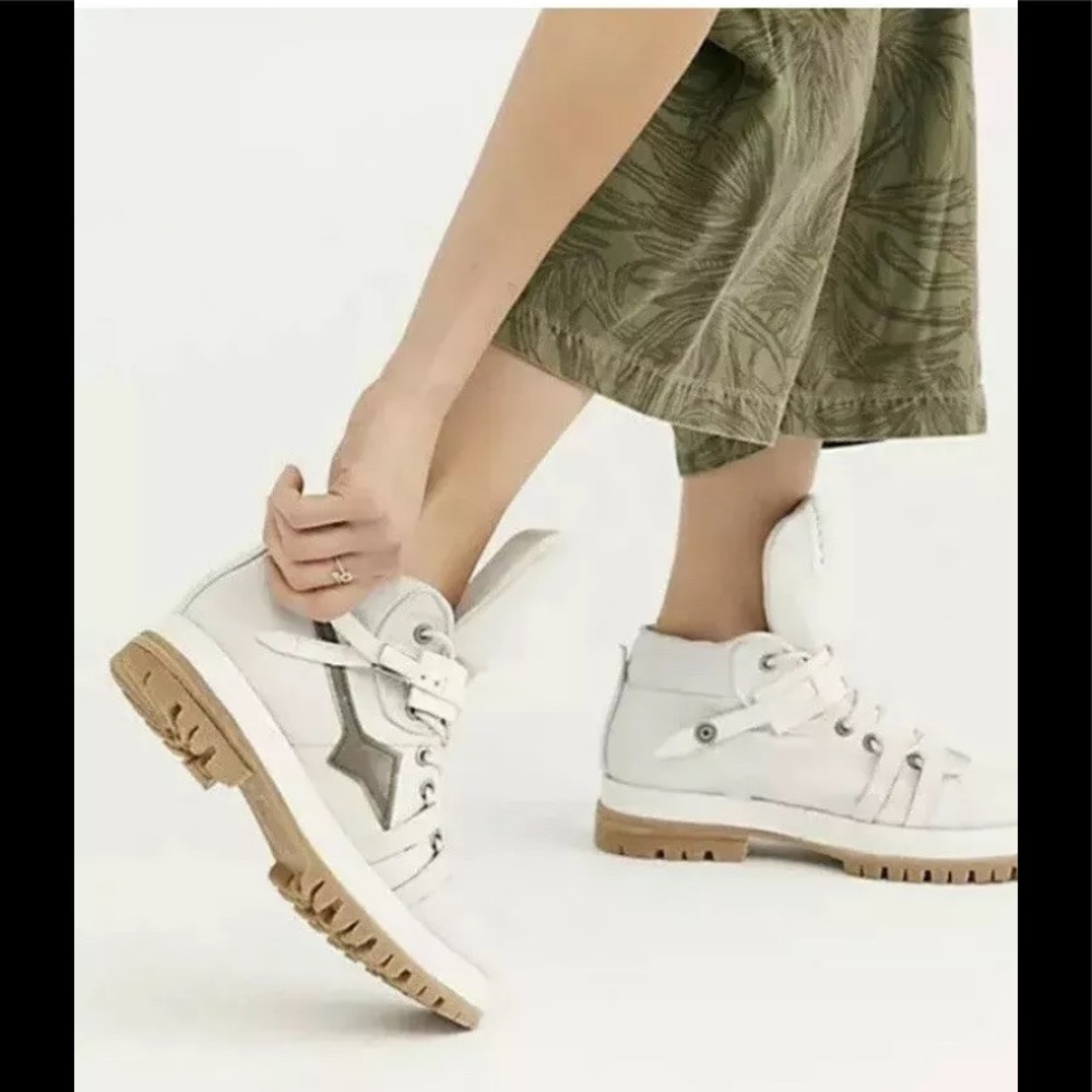 A.S. 98 Bruce Hiker Boots Size 38 white NWT READ